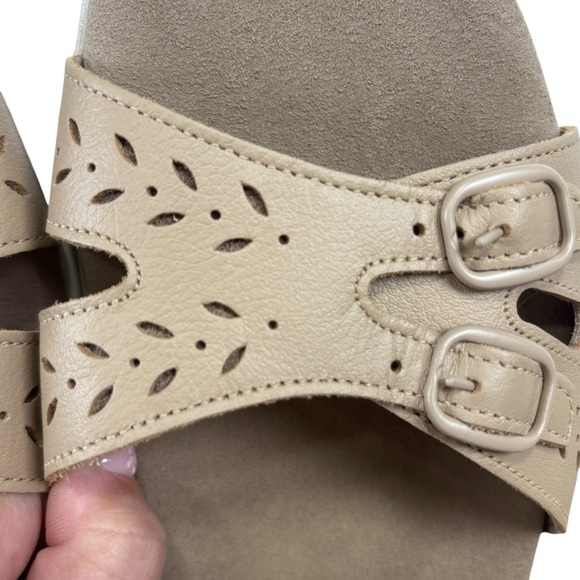 SAS Duo Comfort Sandal Linen Beige Warm Stone 10 M Women's Shoes New In Box - Picture 7 of 8